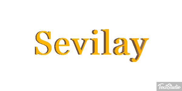 Sevilay Efecto de texto