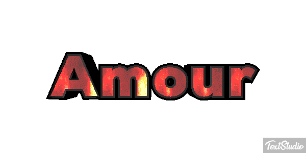 Amour Effet de texte