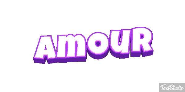 Amour Effet de texte