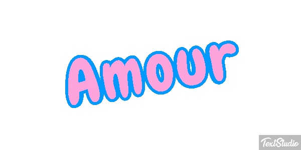 Amour Effet de texte