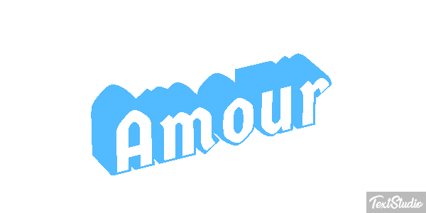 Amour Effet de texte