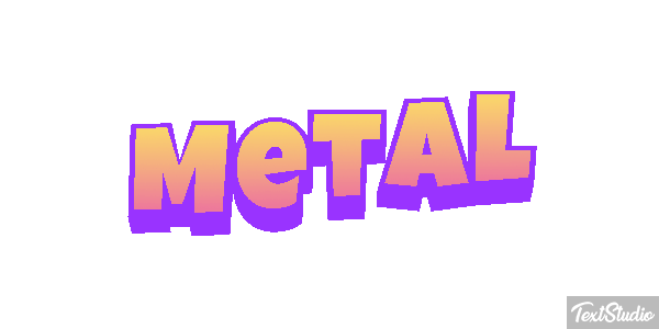 Metal Text effect