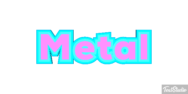 Metal Text effect