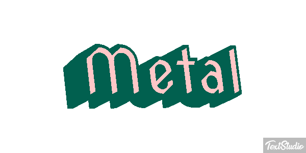 Metal Text effect
