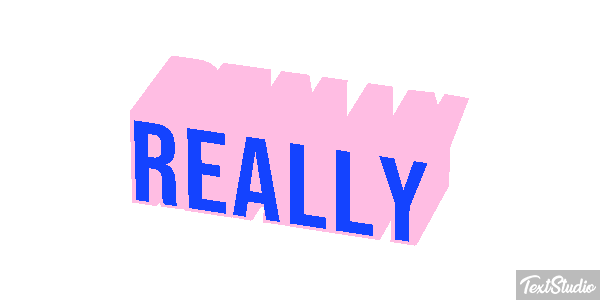 Really Text effect