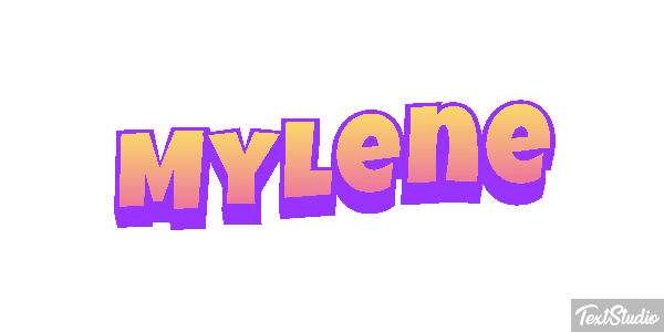 Mylène Text effect