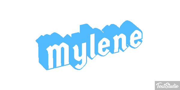 Mylène Text effect