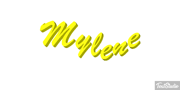 Mylène Text effect