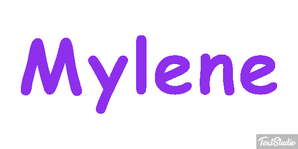 Mylène Text effect