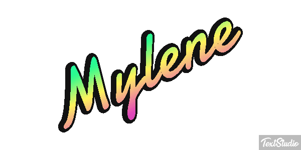 Mylène Text effect