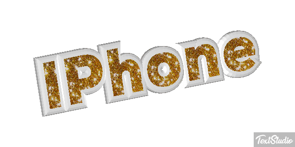 IPhone Text effect
