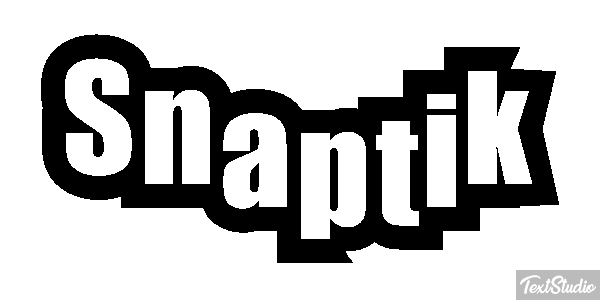 Snaptik Efecto de texto