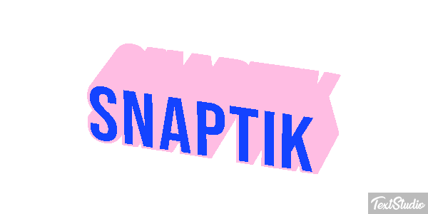 Snaptik Efecto de texto