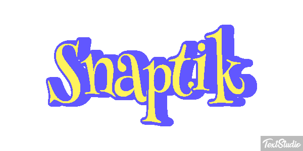 Snaptik Efecto de texto