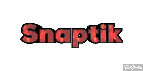 Snaptik Efecto de texto