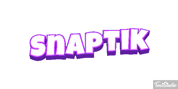 Snaptik Efecto de texto
