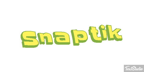 Snaptik Efecto de texto