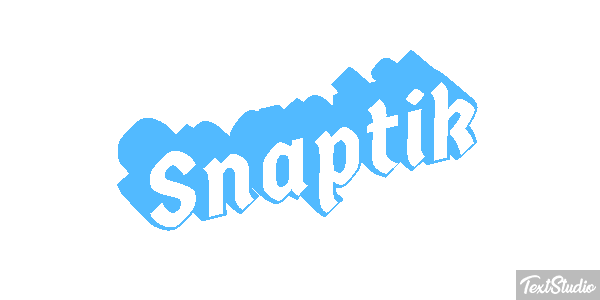Snaptik Efecto de texto