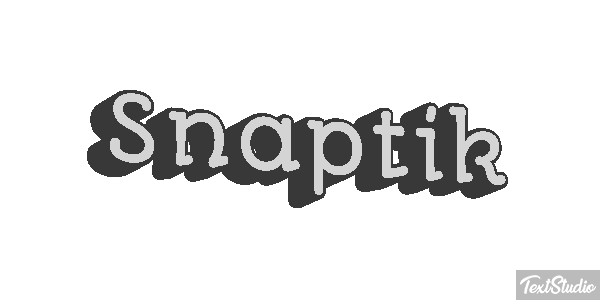 Snaptik Efecto de texto