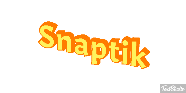 Snaptik Efecto de texto