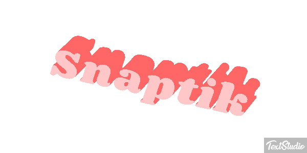 Snaptik Efecto de texto