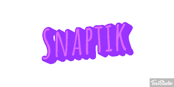 Snaptik Efecto de texto