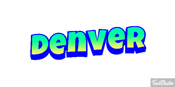 Denver Tekst effect
