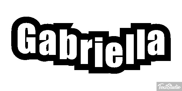 Gabriella Efekt tekstowy