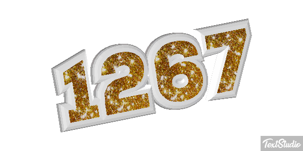 1267 Text effect