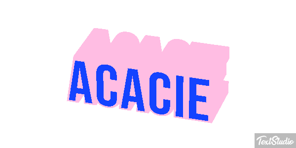 Acacie Effet de texte