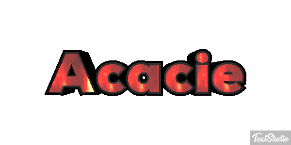 Acacie Effet de texte