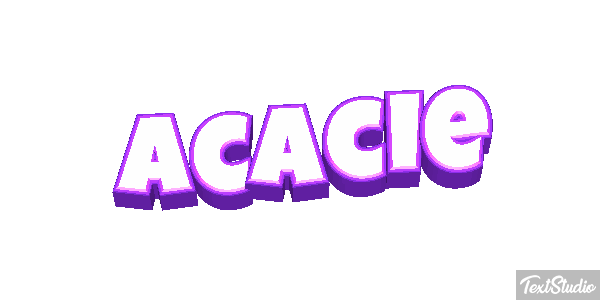 Acacie Effet de texte