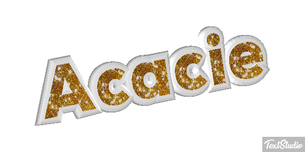 Acacie Effet de texte