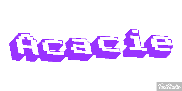 Acacie Effet de texte
