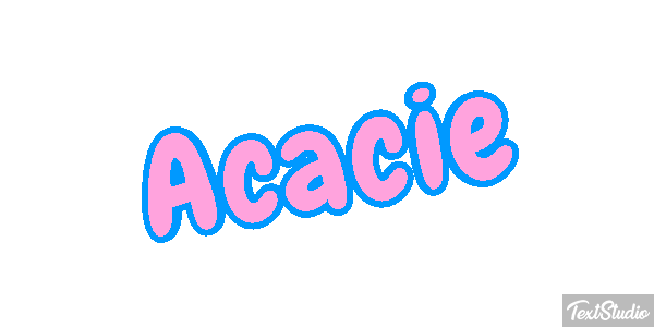 Acacie Effet de texte