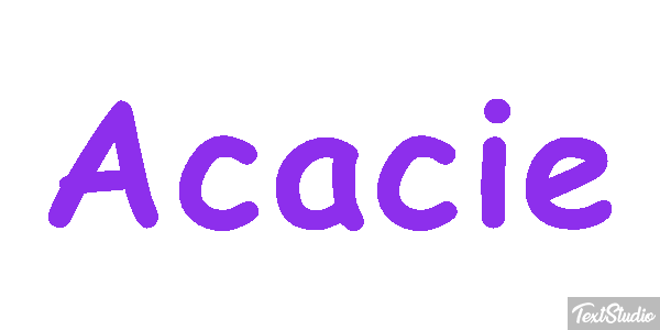 Acacie Effet de texte