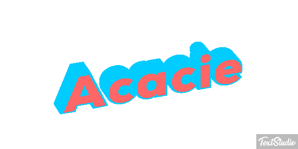 Acacie Effet de texte