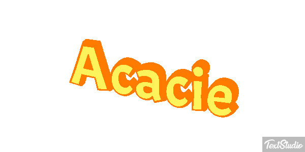 Acacie Effet de texte