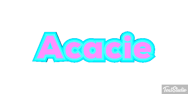 Acacie Effet de texte