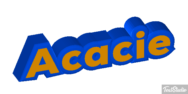 Acacie Effet de texte