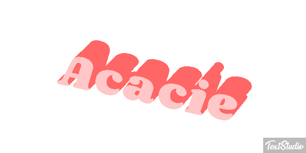 Acacie Effet de texte