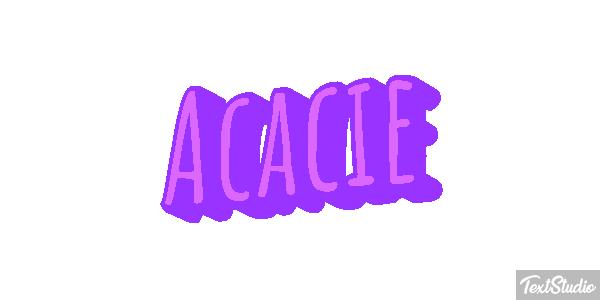 Acacie Effet de texte