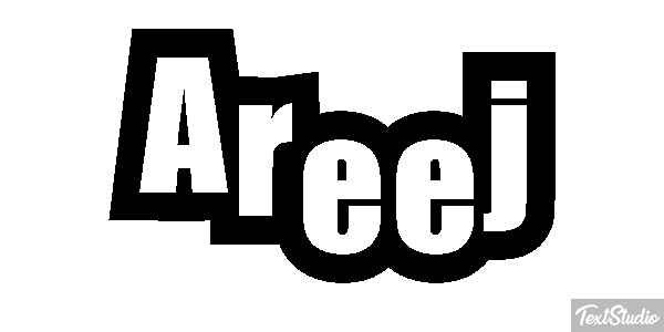 Areej Text effect