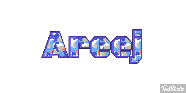 Areej Text effect