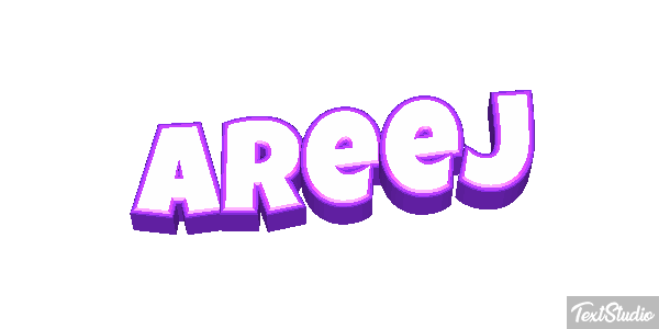 Areej Text effect