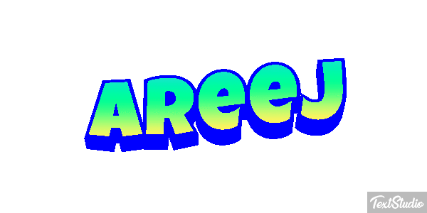 Areej Text effect