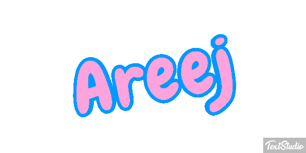 Areej Text effect