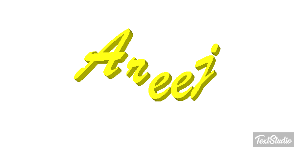 Areej Text effect