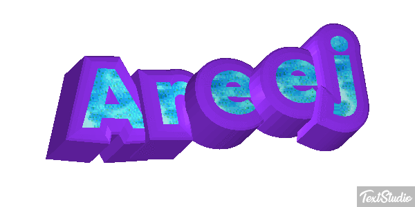 Areej Text effect