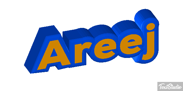 Areej Text effect